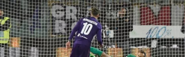  罗马主场言和佛罗伦萨，迪巴拉错失点球良机